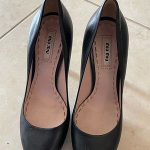 Miu miu shoes size 37 1/2